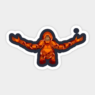 Orangutan Sticker